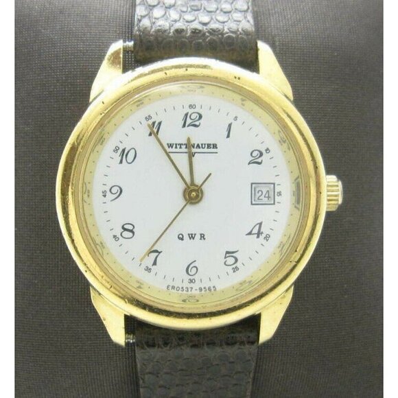 Women's Wittnauers 30m Water Resistant Analog Dial 32mm Date Watch (D211)